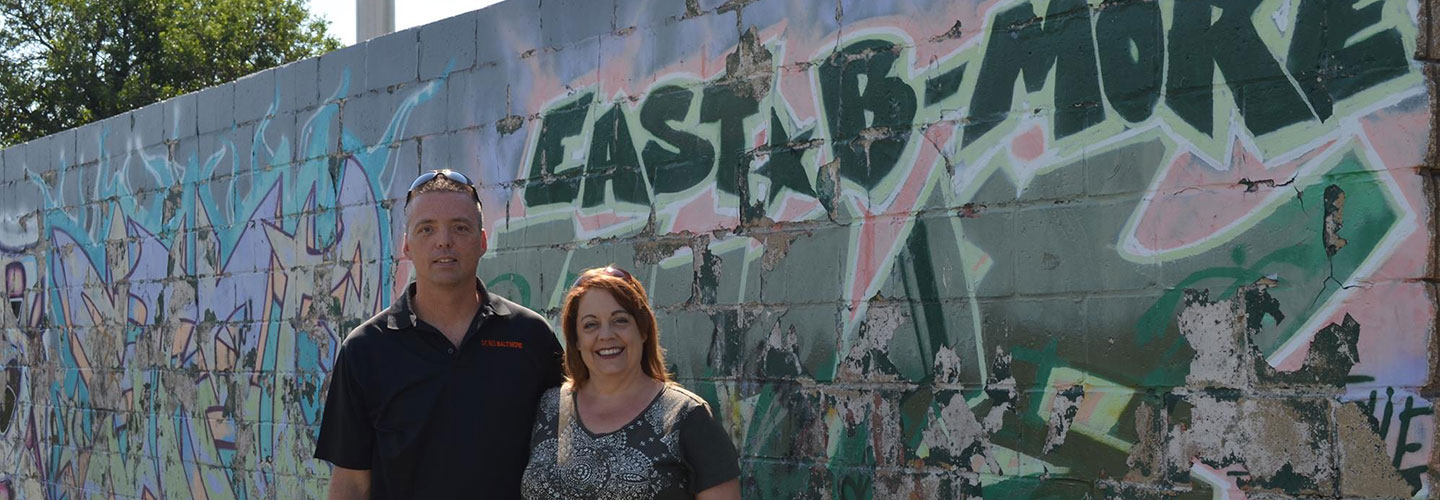 Charlie and Diane Graffiti Baltimore